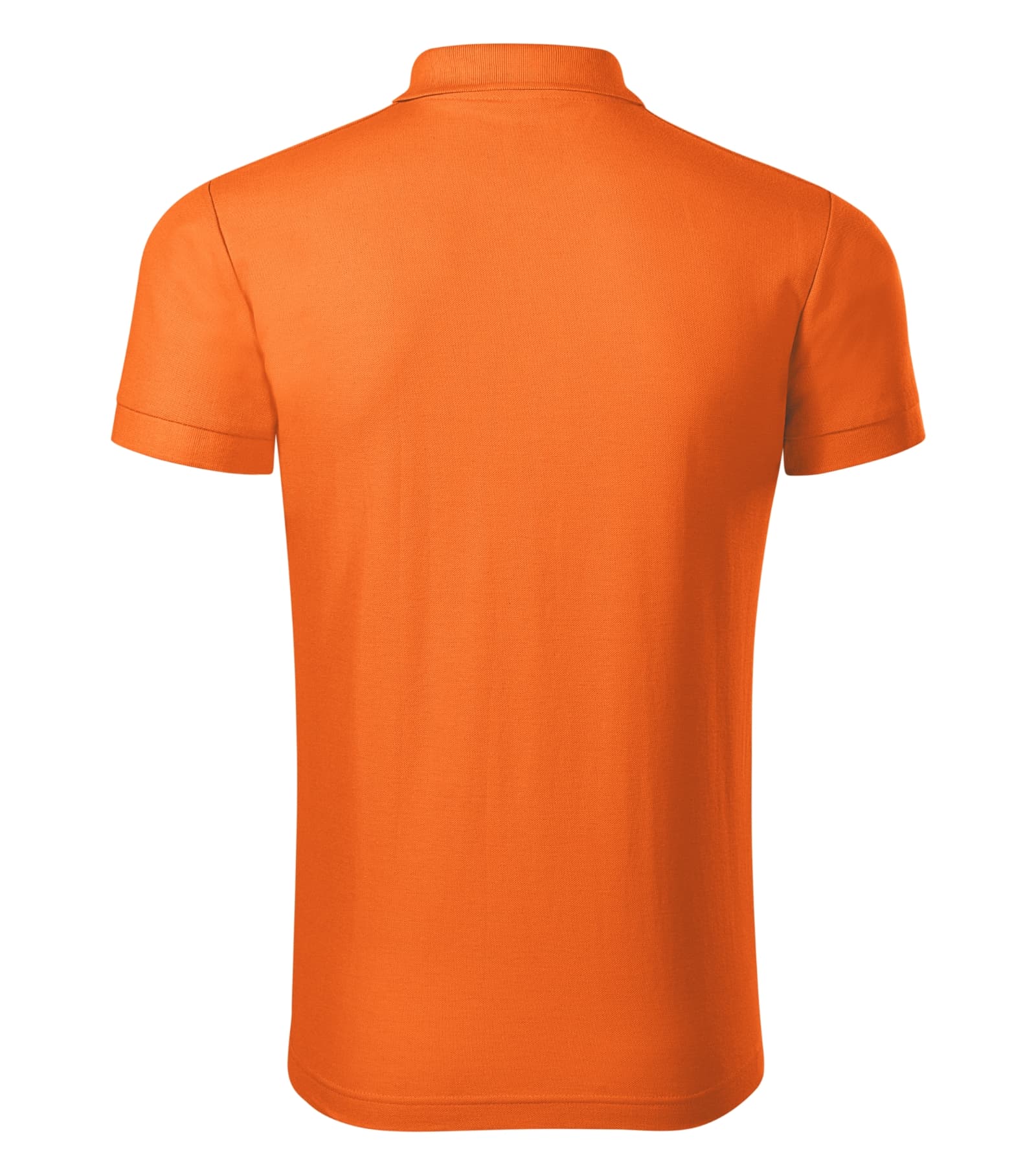Indigo Arc - Polo Shirt men's 65% cotton, 35% polyester - P2X in orange