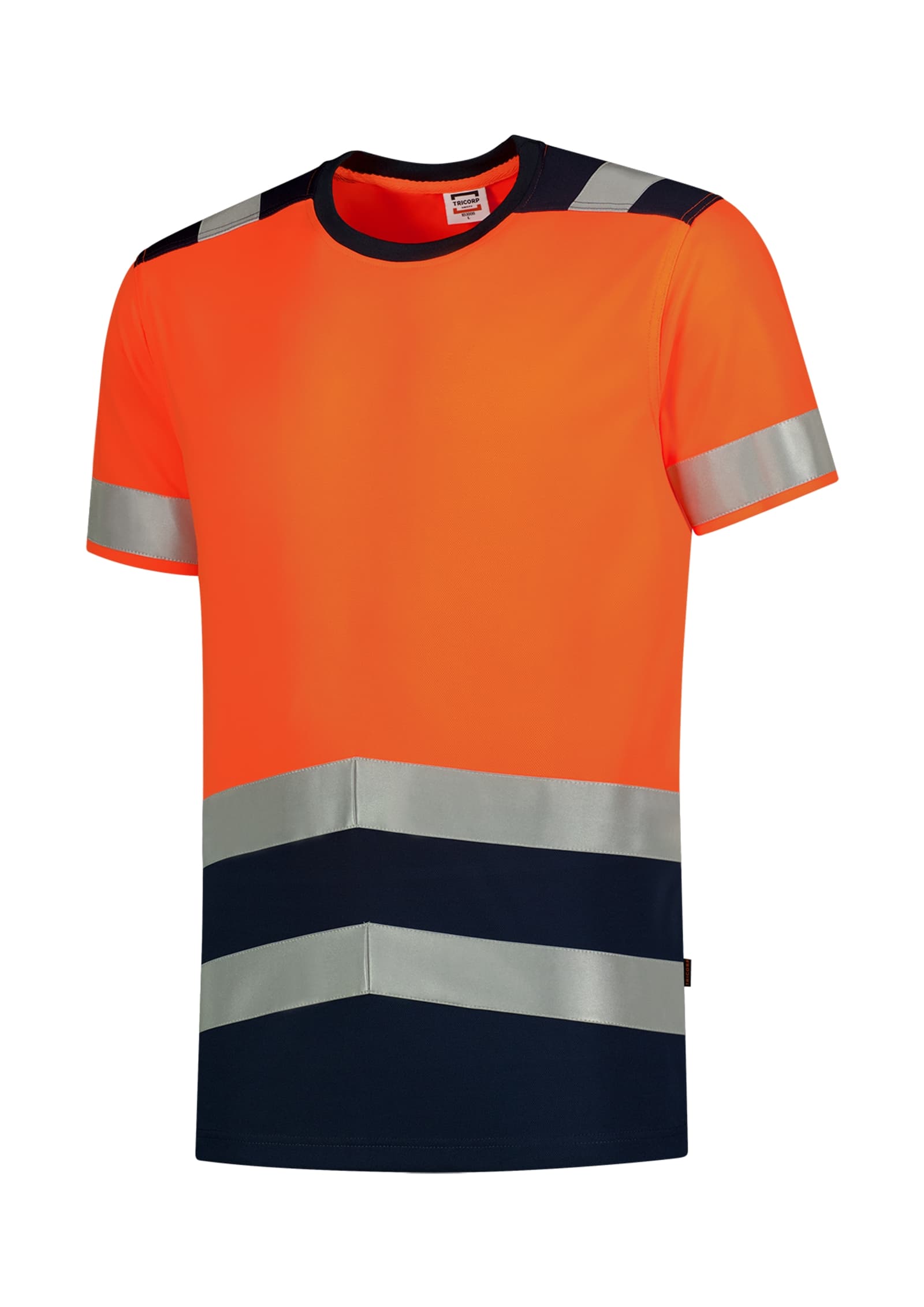 Aster Harbor - High-visibility T-shirt unisex 100% polyester Cooldry - T01 in fluorescent orange