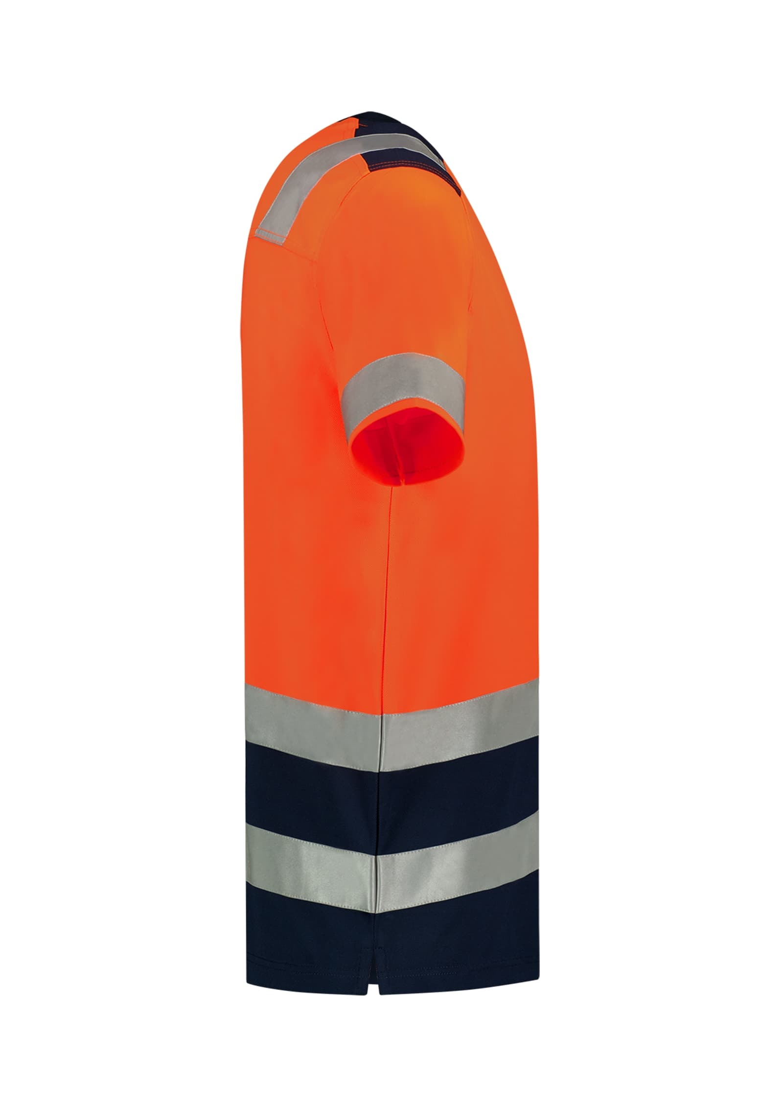 Aster Harbor - High-visibility T-shirt unisex 100% polyester Cooldry - T01 in fluorescent orange