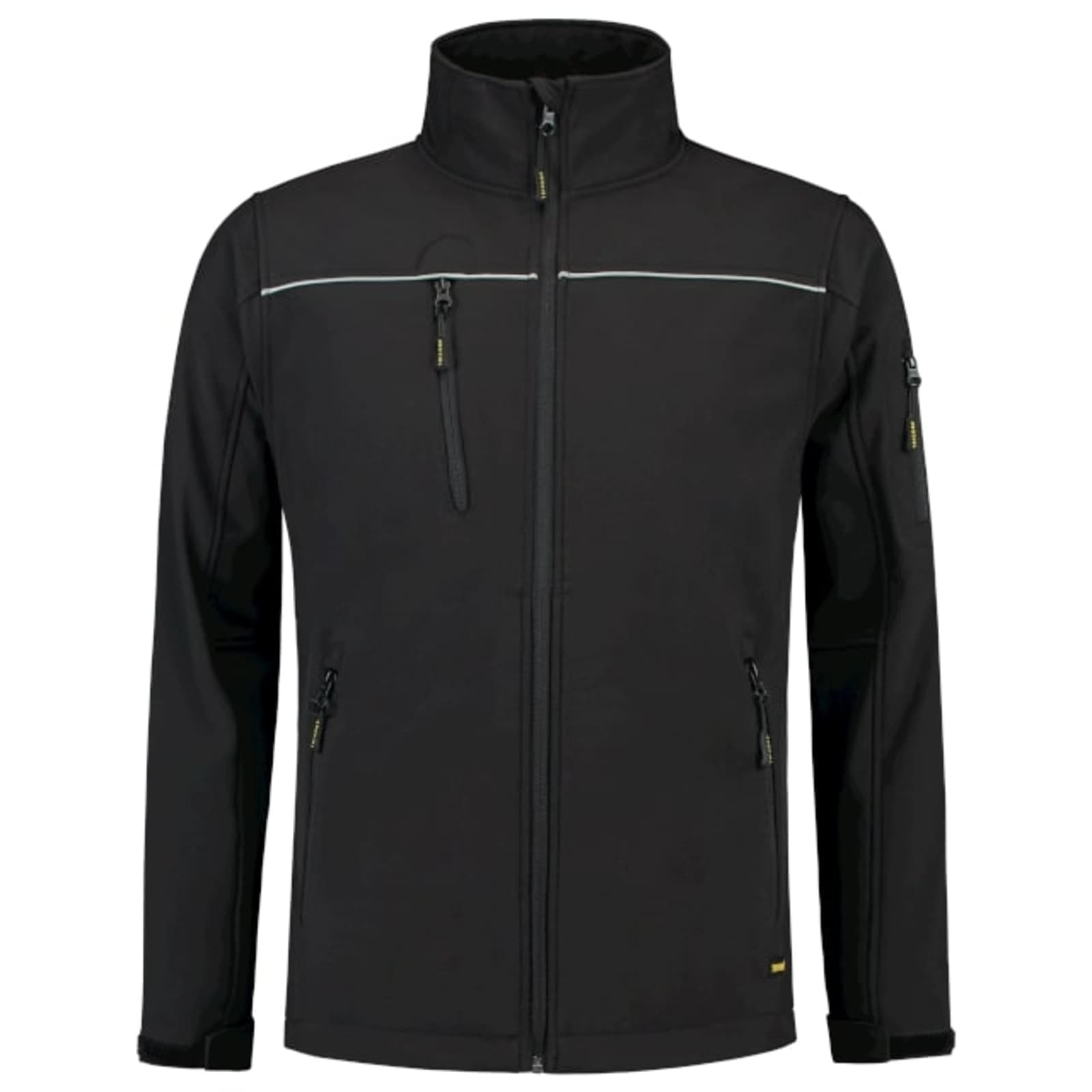 Lumen Arc - Softshell Jacket unisex 100% polyester + PU membrane - T53 in black