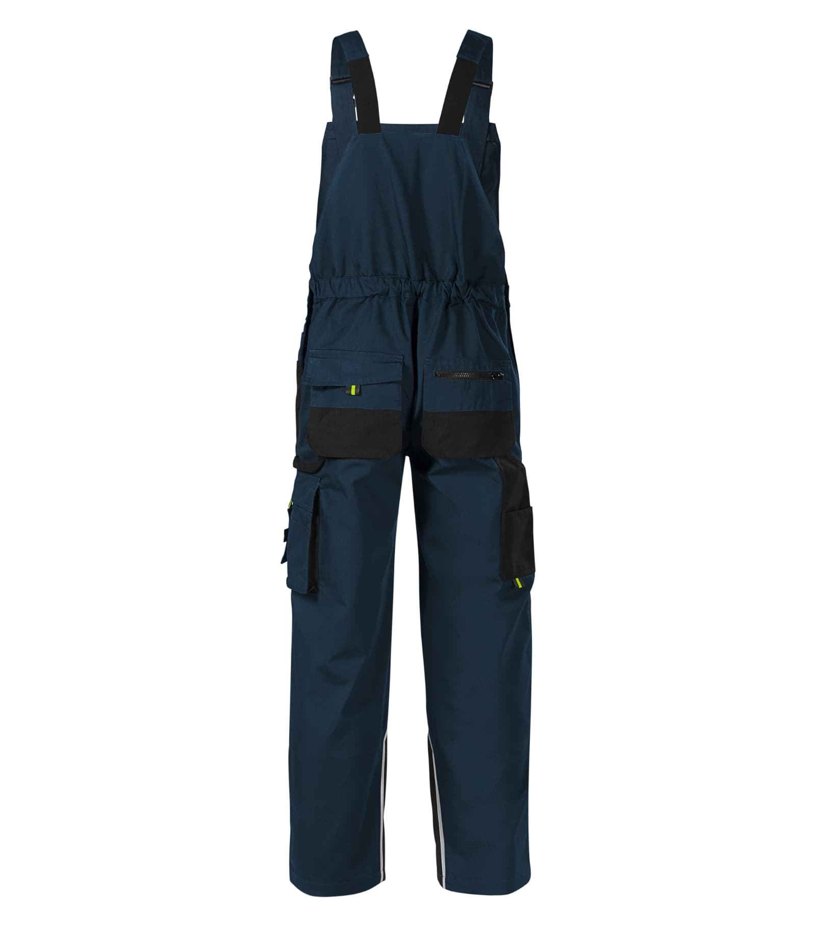 Terra Line - Work Bib Trousers men's 65% polyester, 35% cotton - W04 in navy blue