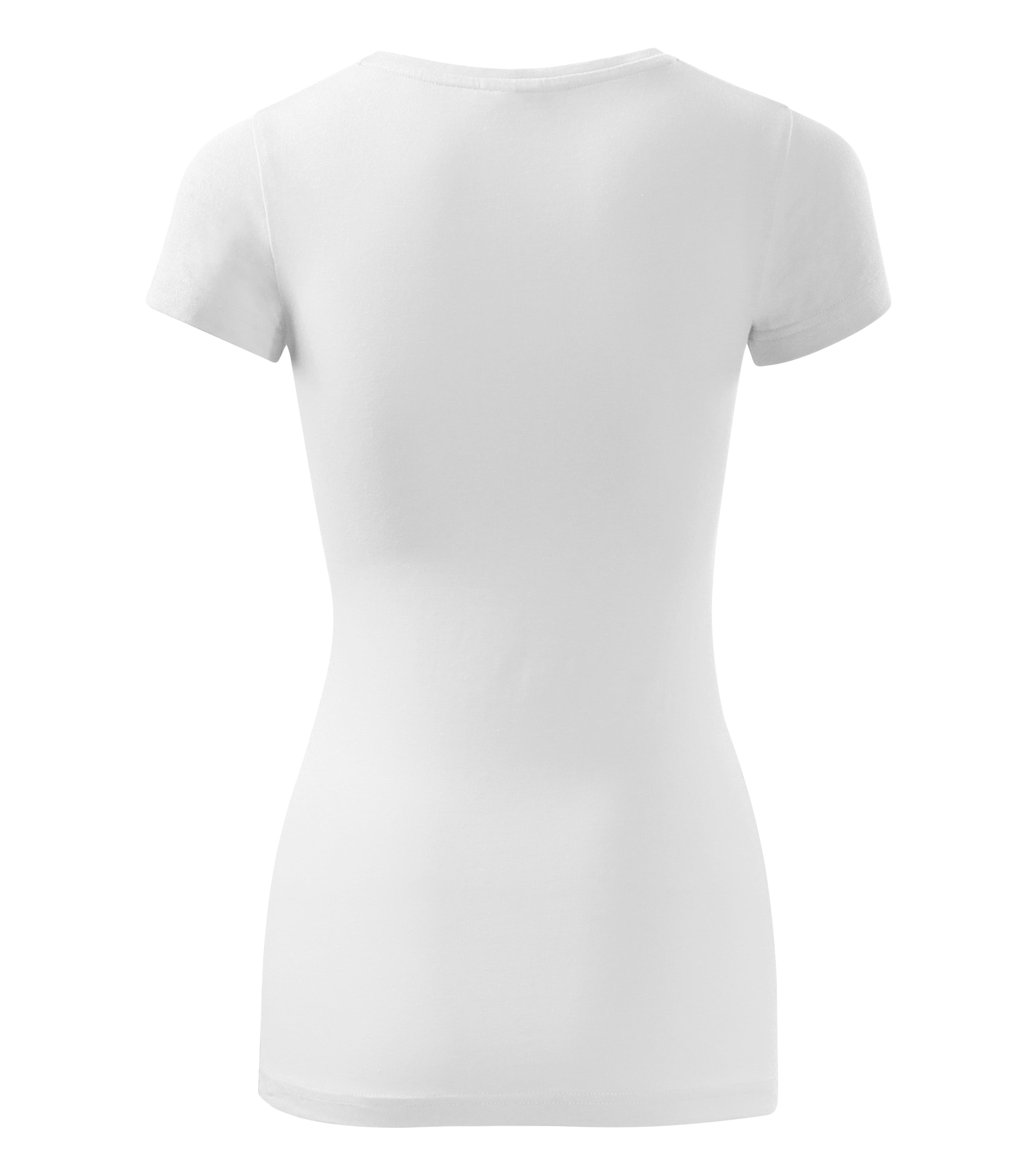 Cloudline - T-shirt women's 95% cotton 5% elastane - 141 in White