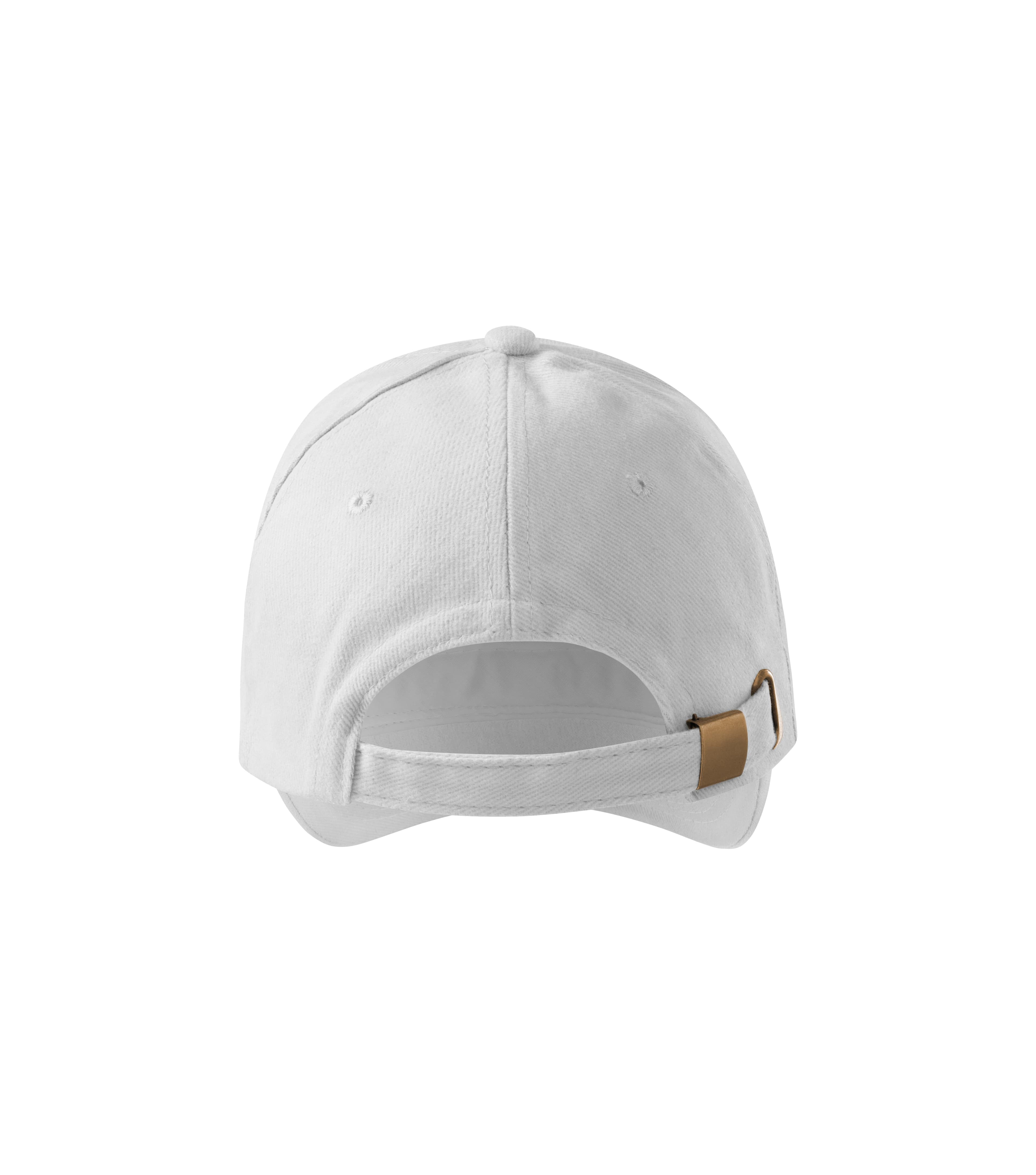 Cap unisex contrast 100% cotton - 306 in White