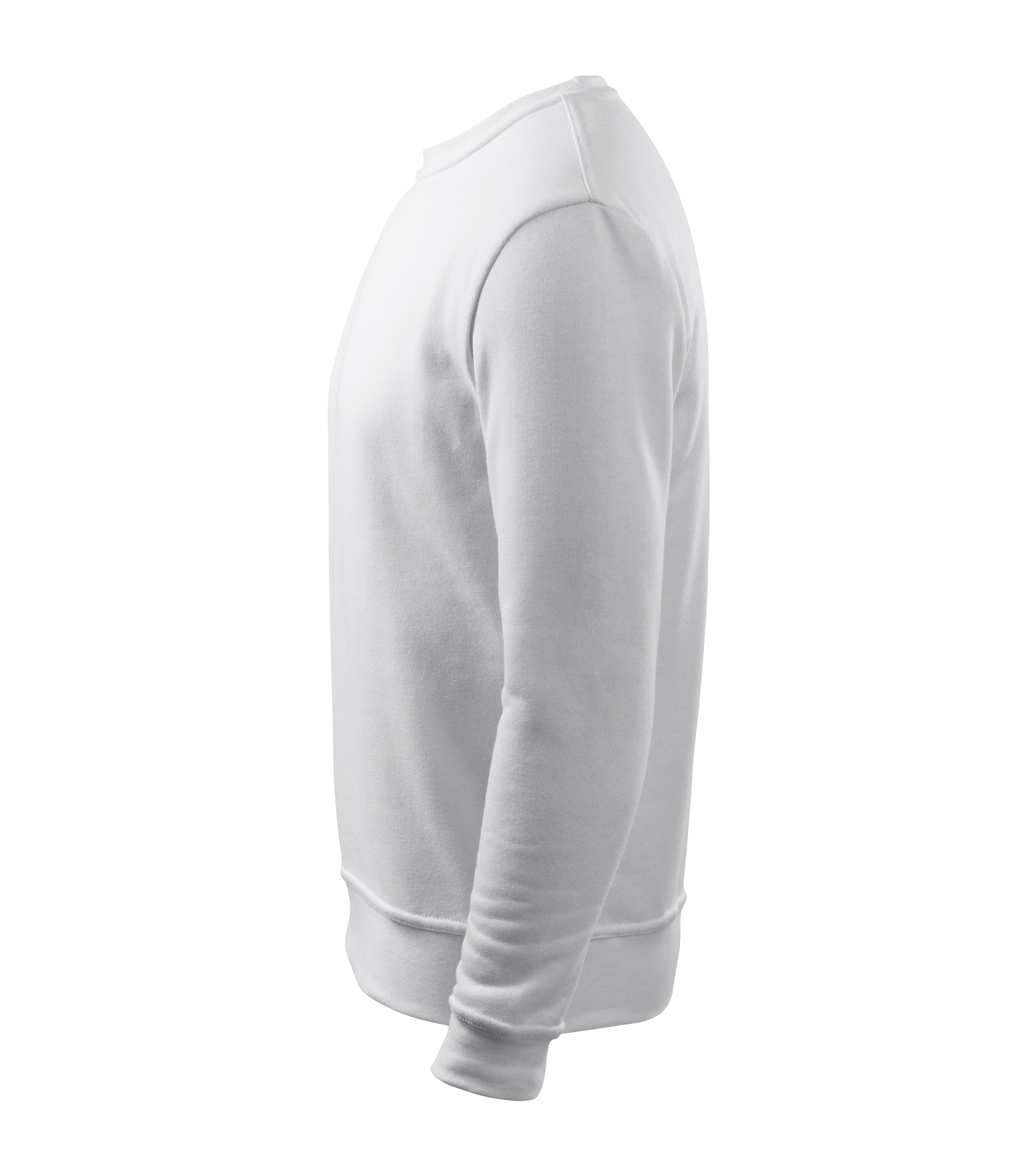 Vulkaris - Sweatshirt men's 65% cotton 35% polyester- 406 in White