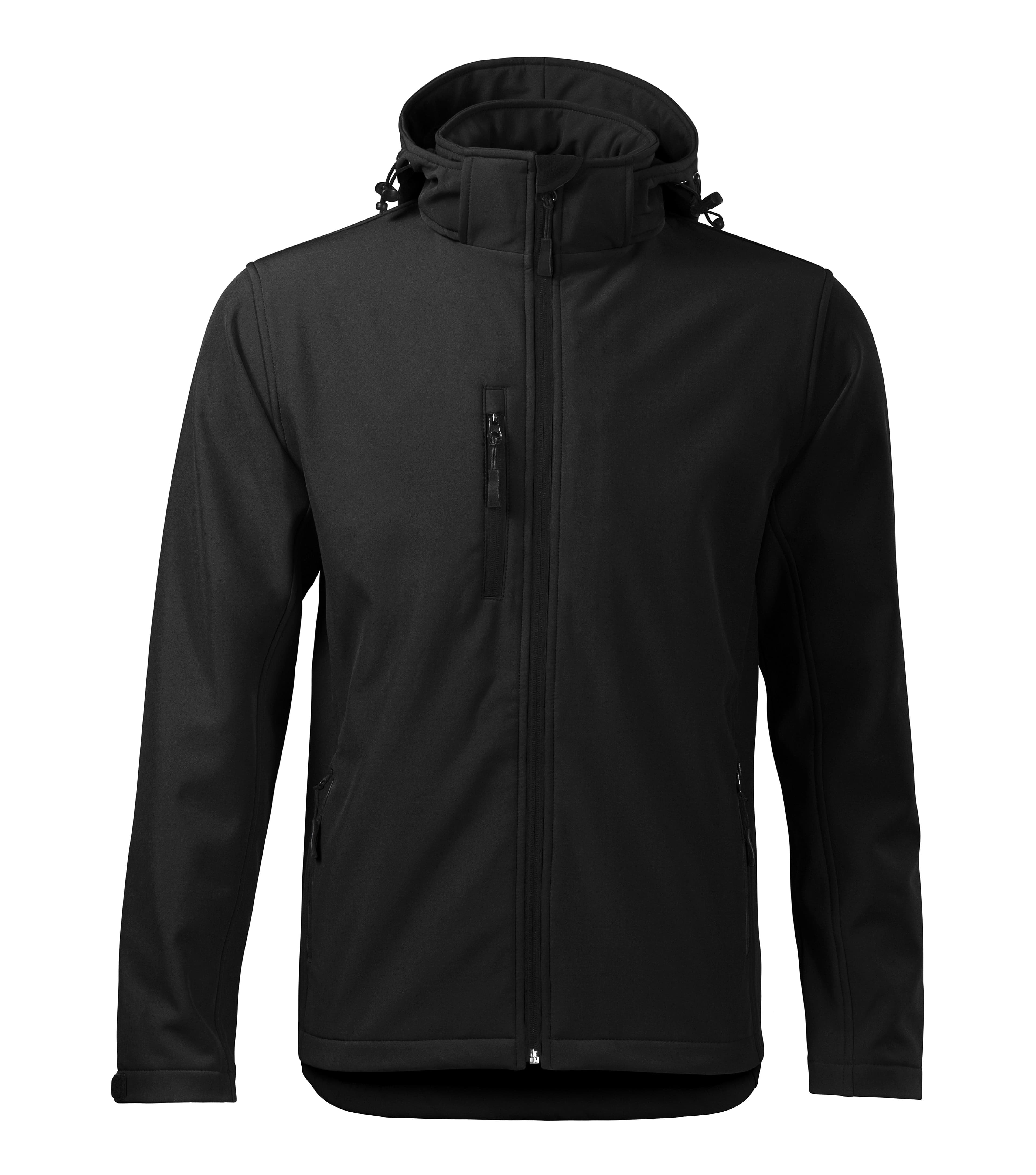IronWisp - Softshellová bunda pánske 94% polyester 4% elastan - 522 vo farbe Čierna