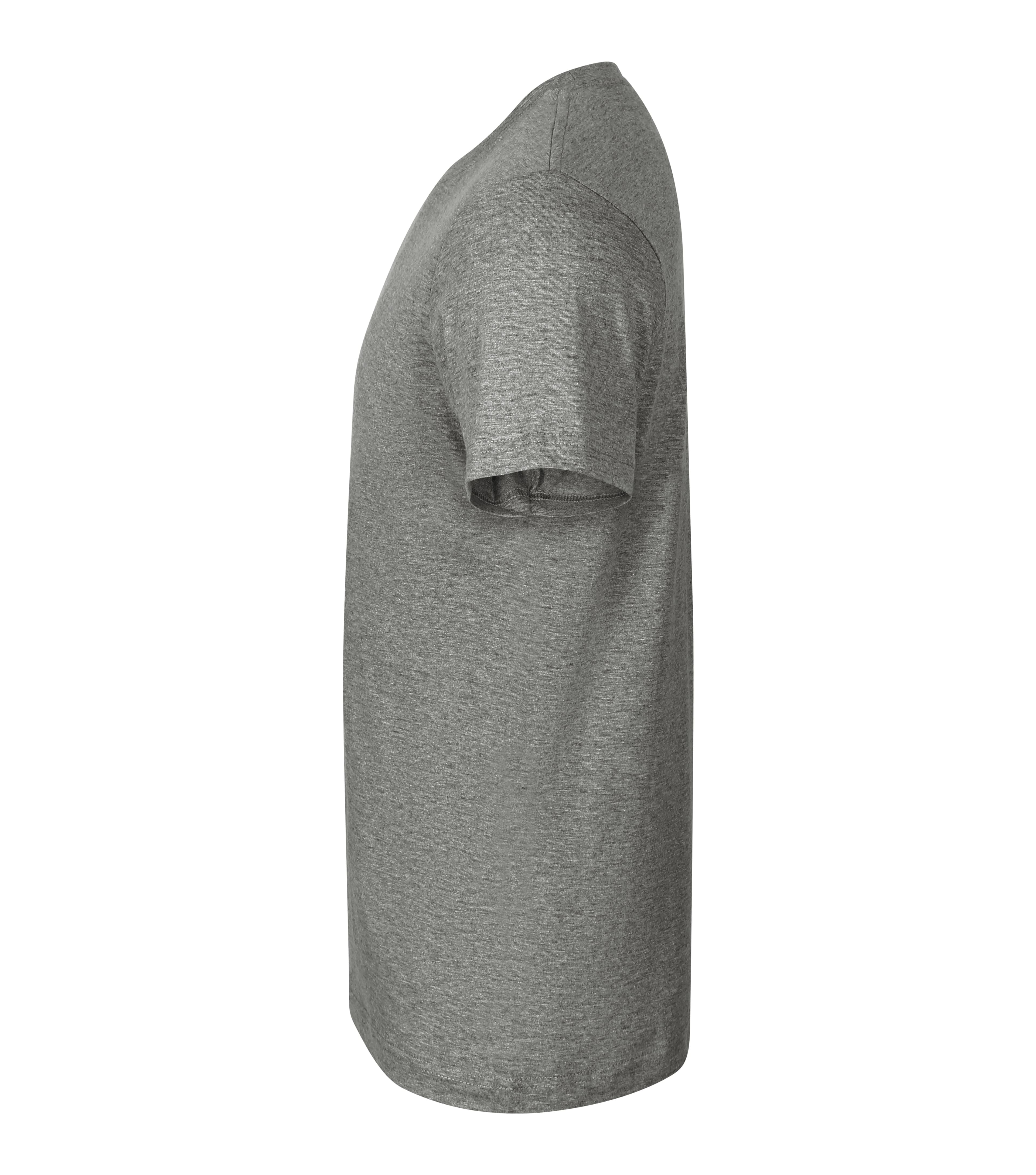 Summit Flow - T-shirt men's 100% cotton FREE - F29 in Dark gray melange