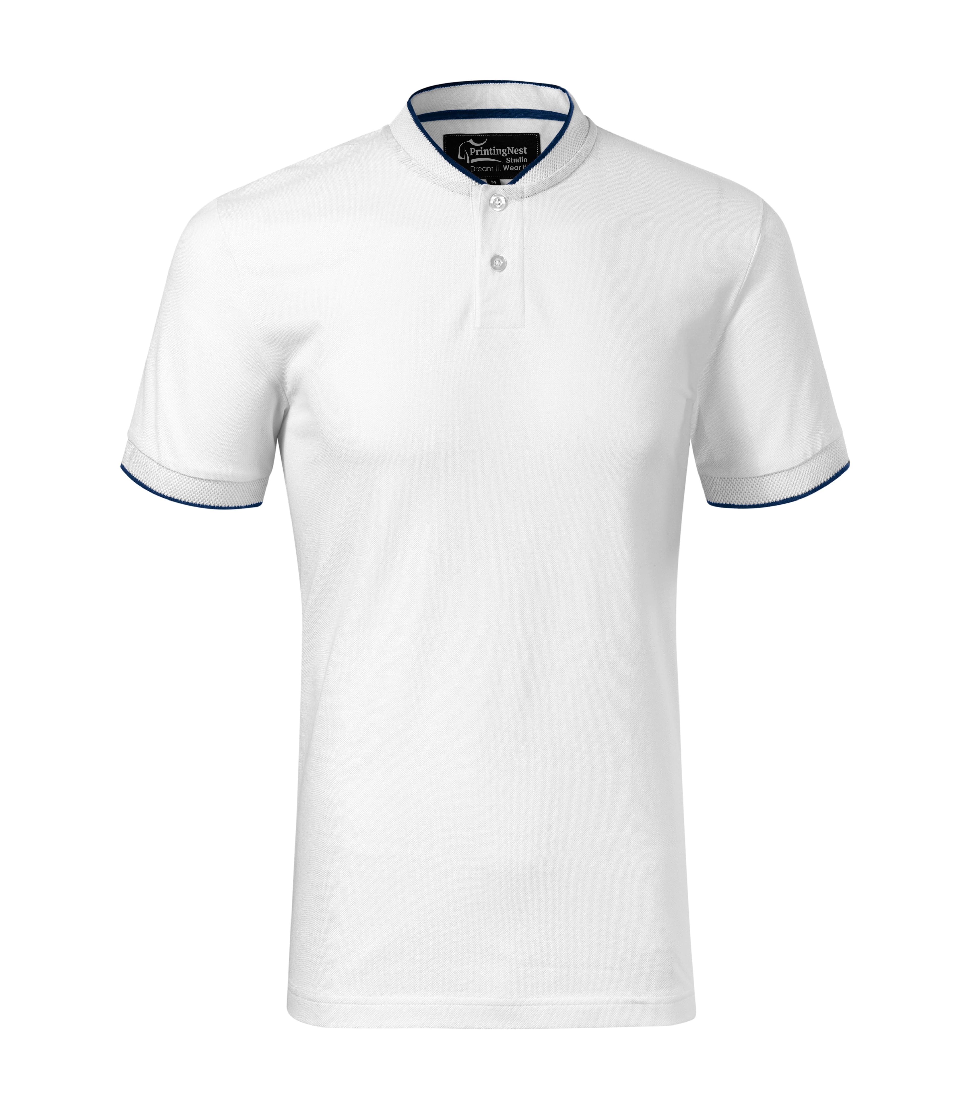 Drakon Sphere -Polo shirt men's 100% cotton, bomber collar- 273