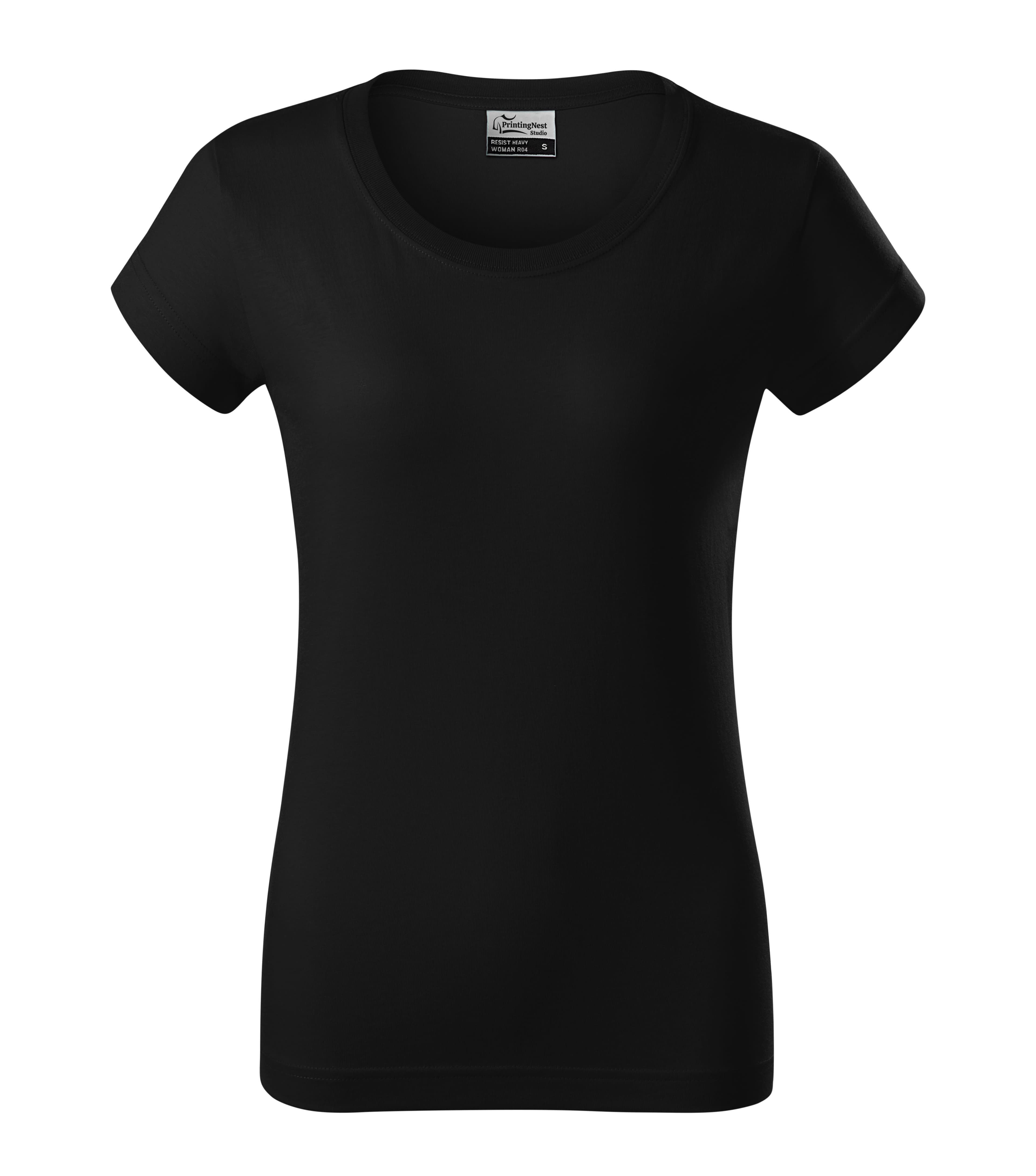 Pure Alloy - T-shirt women’s 100% pre-shrunk cotton - R04 in Black