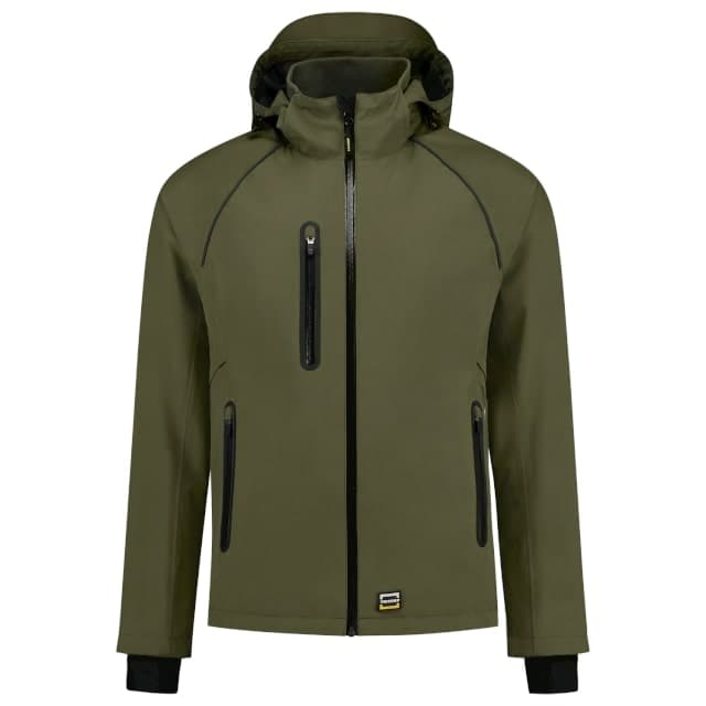FrostCrest - Chaqueta unisex - waterproof, windproof - T54 en Verde militar