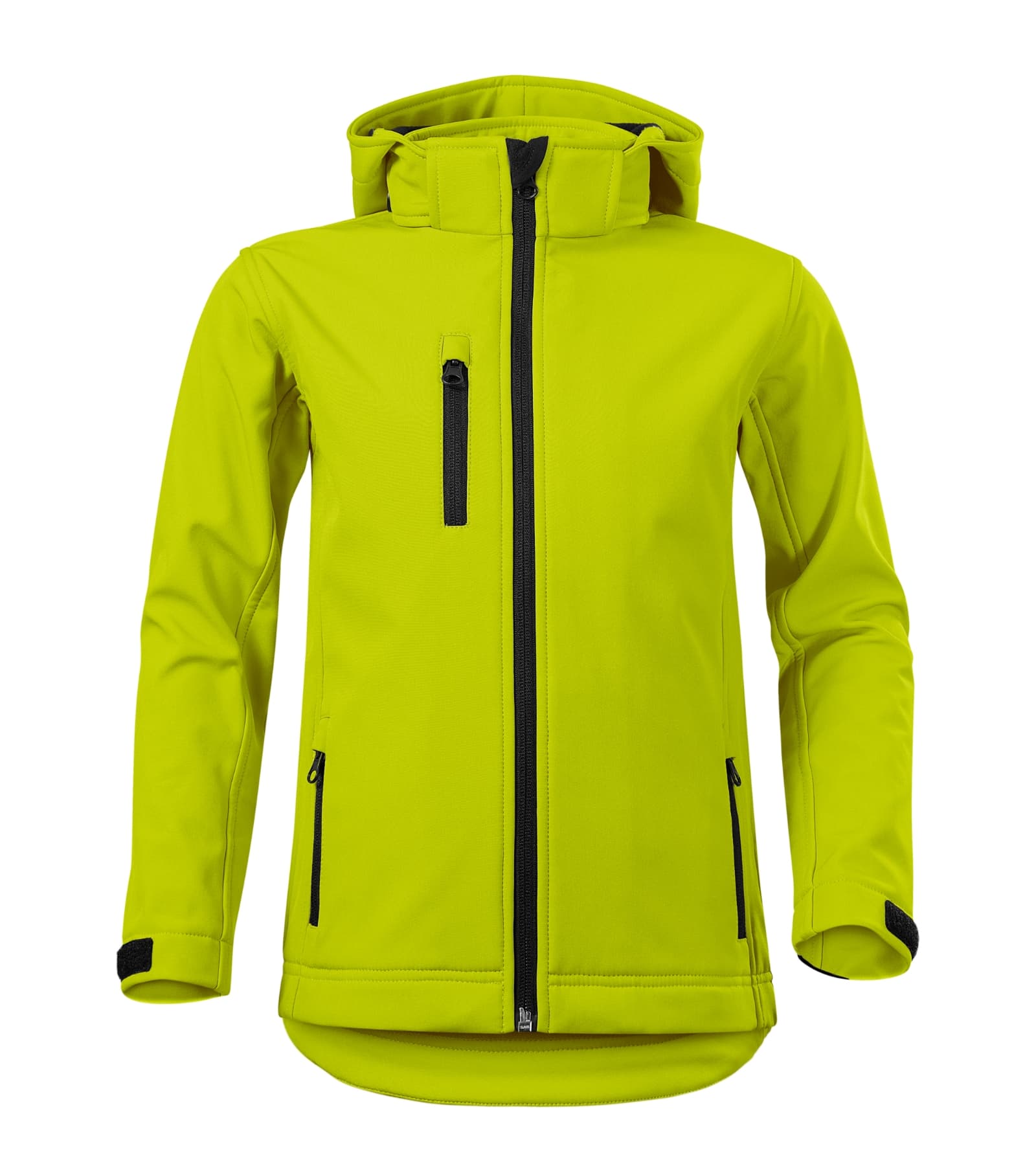 Drift Bloom - Softshell Jacket kids 94% polyester, 6% elastane TPU membrane Micro fleece: 100% polyester - 535 in lime punch