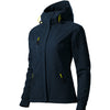 Aurelia Crest - Softshell Jacket women's 96% polyester 6% elastane, nanotex, waterproof - 532 - Navy blue