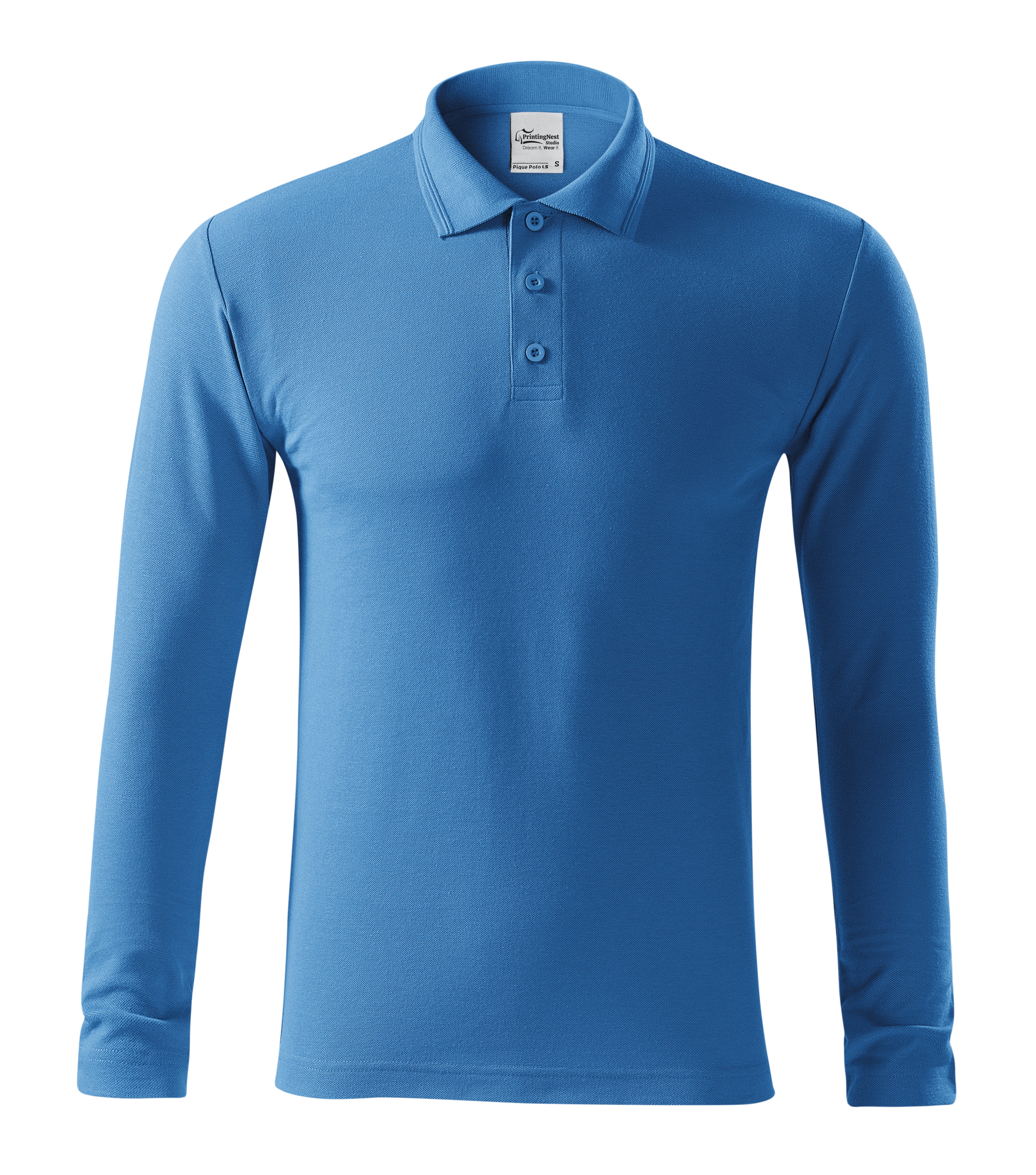 Classic Polo shirt men's - long sleeve - 221