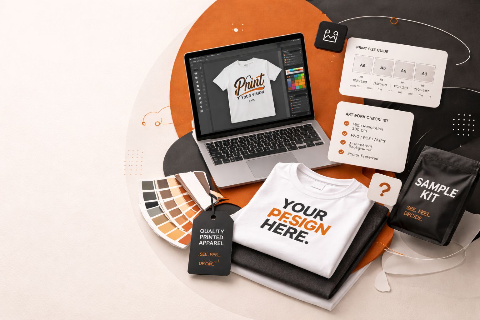 Guidance for custom printing, artwork and ordering