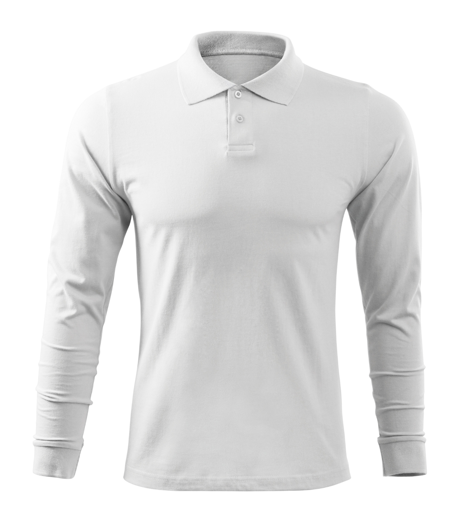 Vela Loom - Polo Shirt men's 100% cotton - 211, white, size L