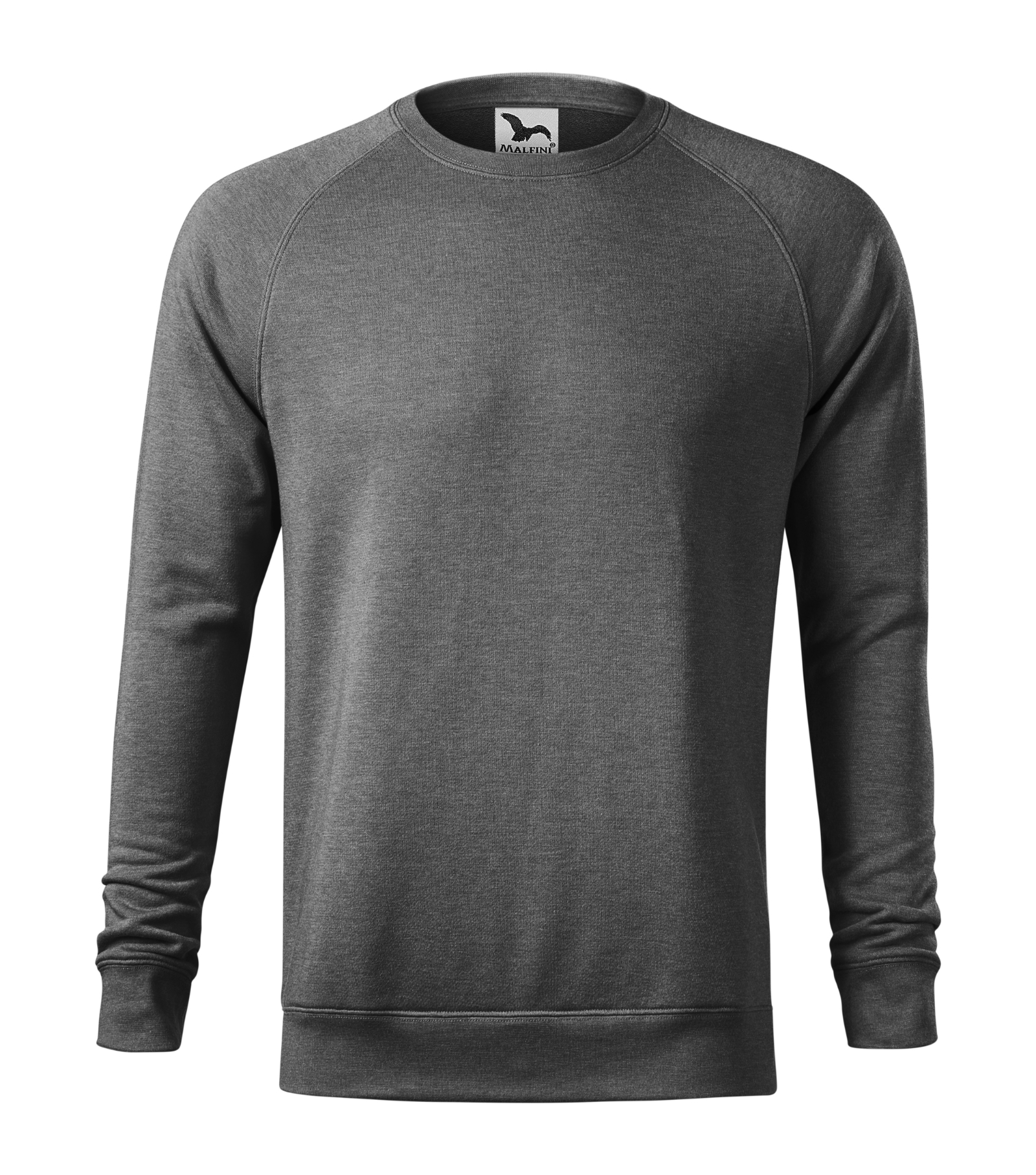 Delta Forge - Sweatshirt men's 65% polyester, 35% cotton - 415, black melange, size S