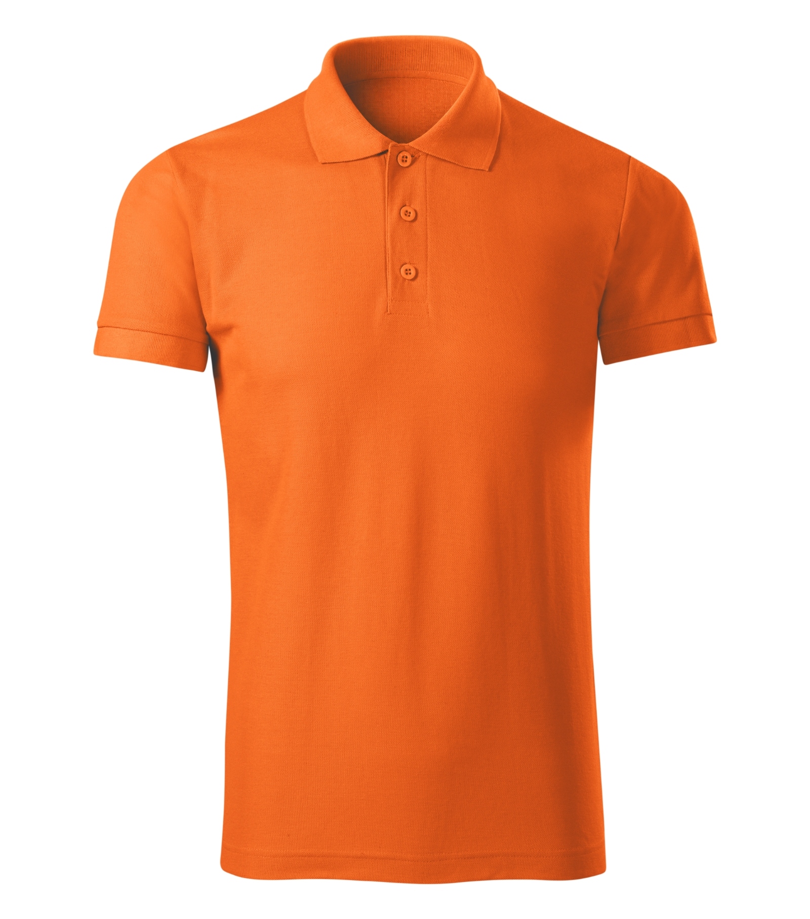 Indigo Arc - Polo Shirt men's 65% cotton, 35% polyester - P2X, orange, size 3XL