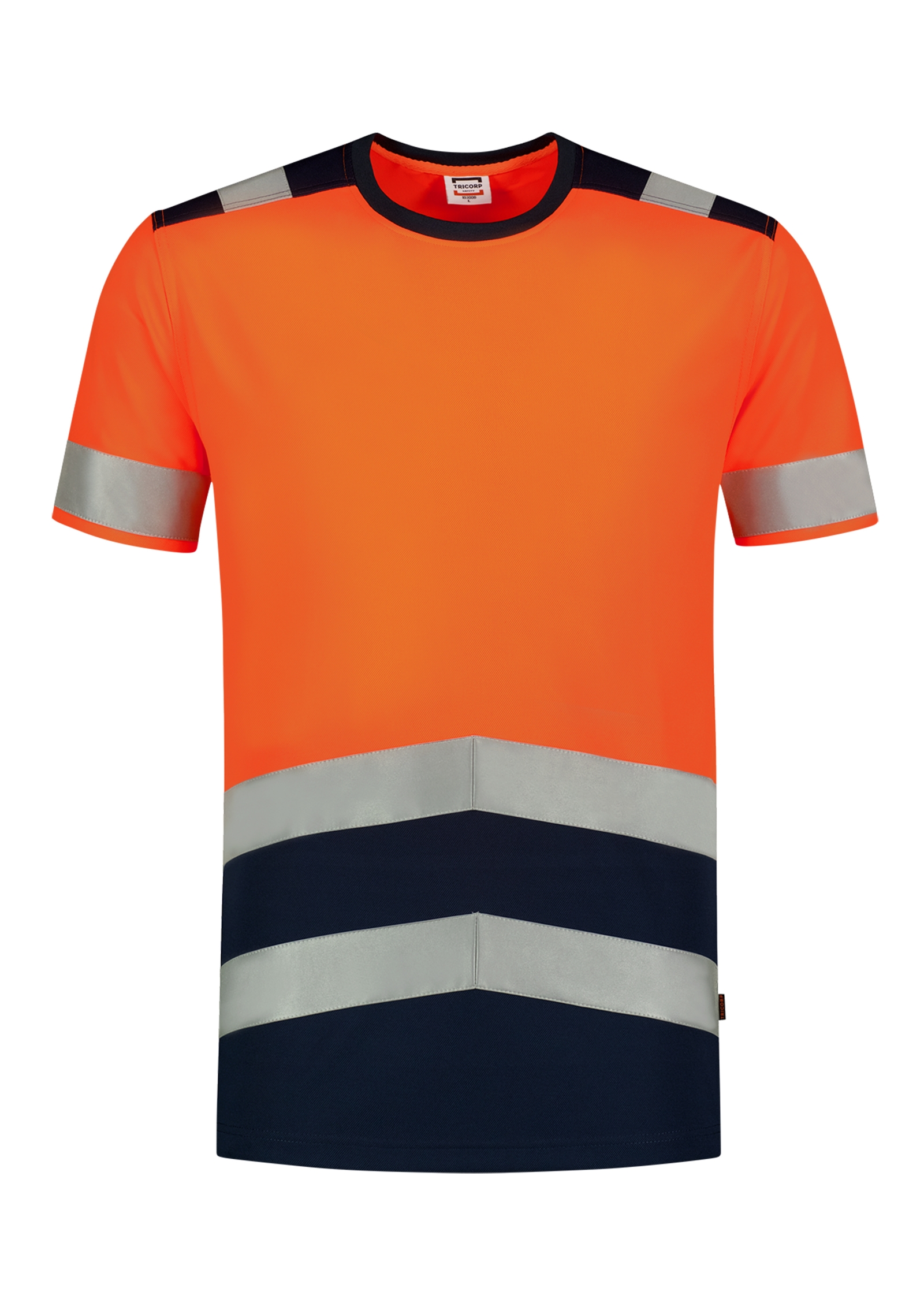 Aster Harbor - High-visibility T-shirt unisex 100% polyester Cooldry - T01, fluorescent orange, size S