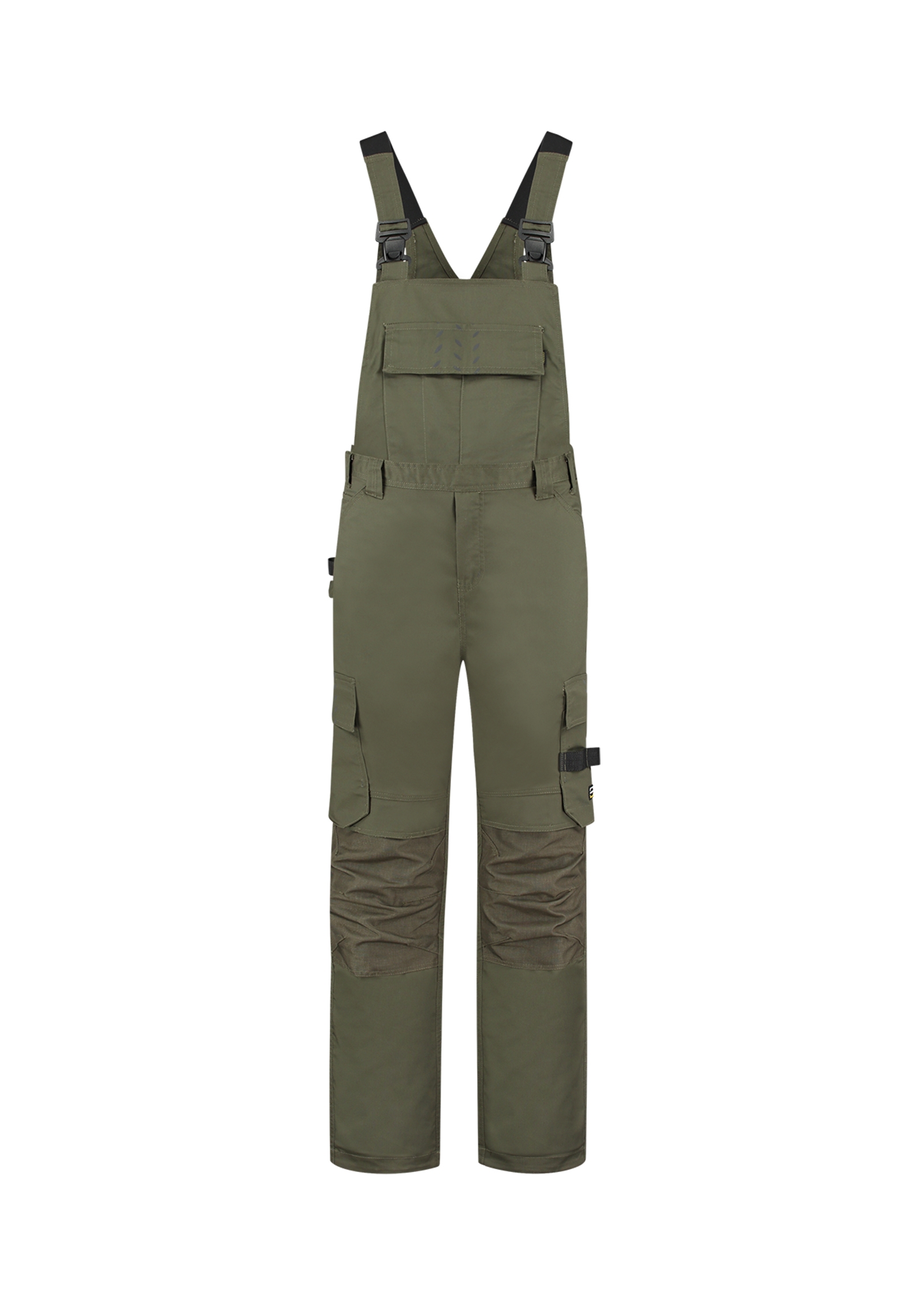 Harbor Trail - Work Bib Trousers unisex 65% polyester, 35% cotton - T67, army, size 46