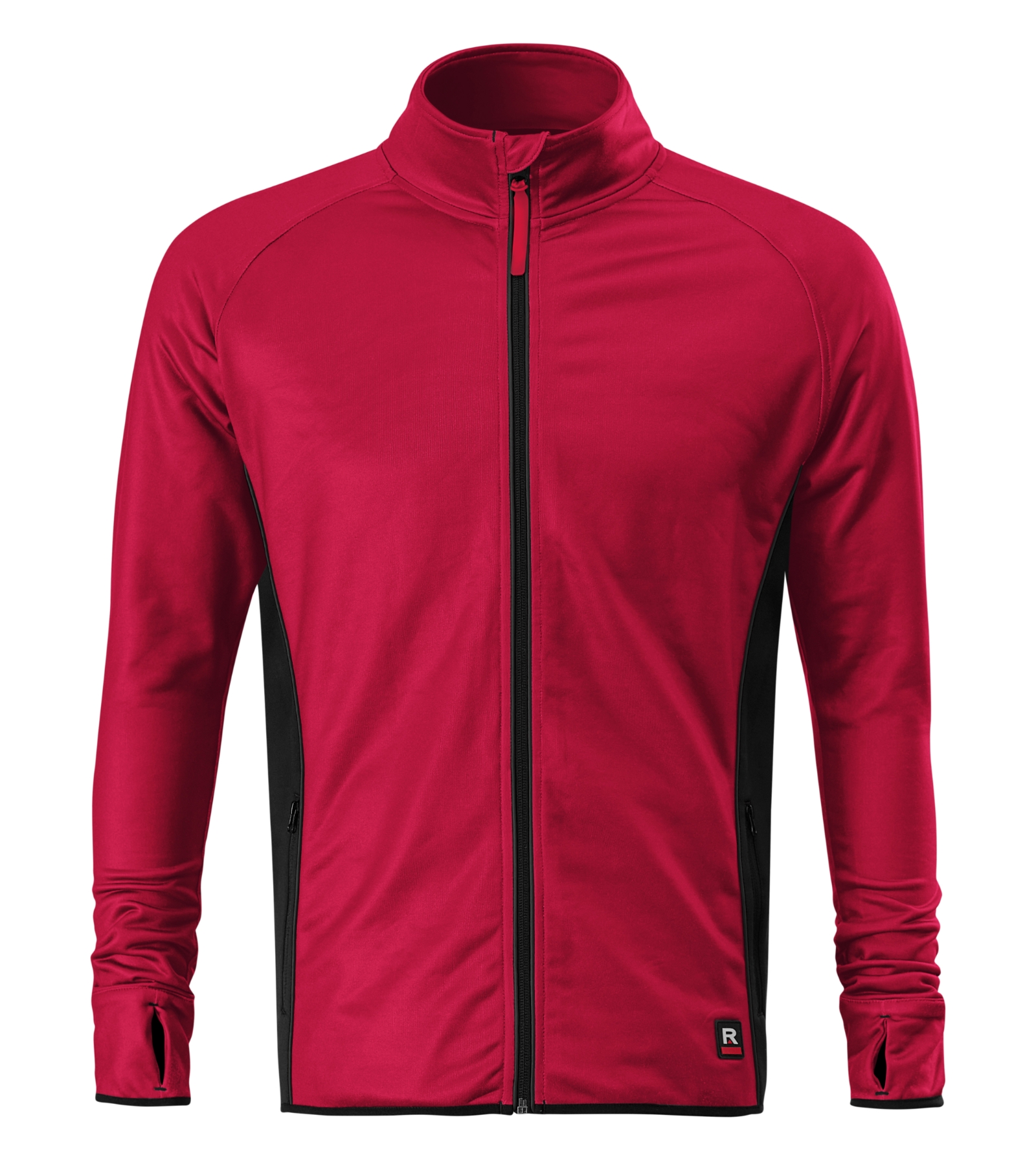 Vela Forge - Stretch fleece men's 95% micro polyester, 5% elastane - W41, marlboro red, size S
