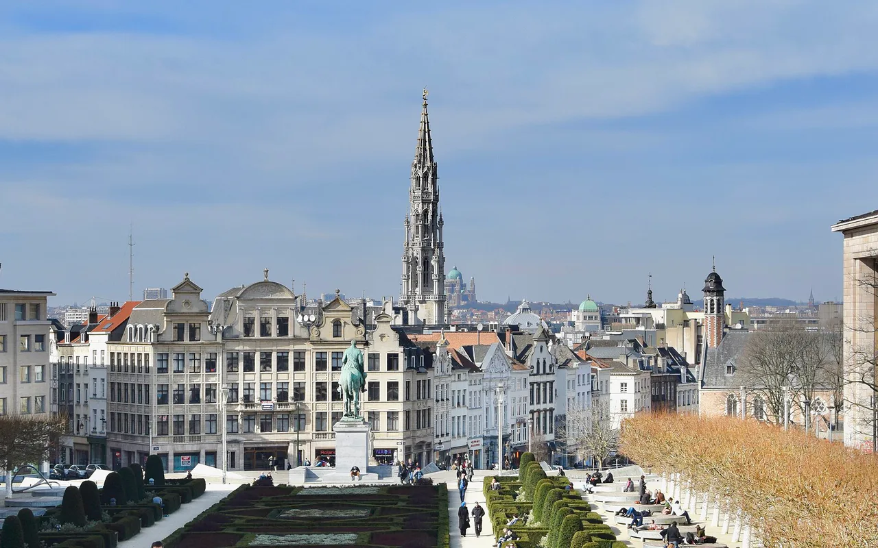 View over Brussels, Belgium
