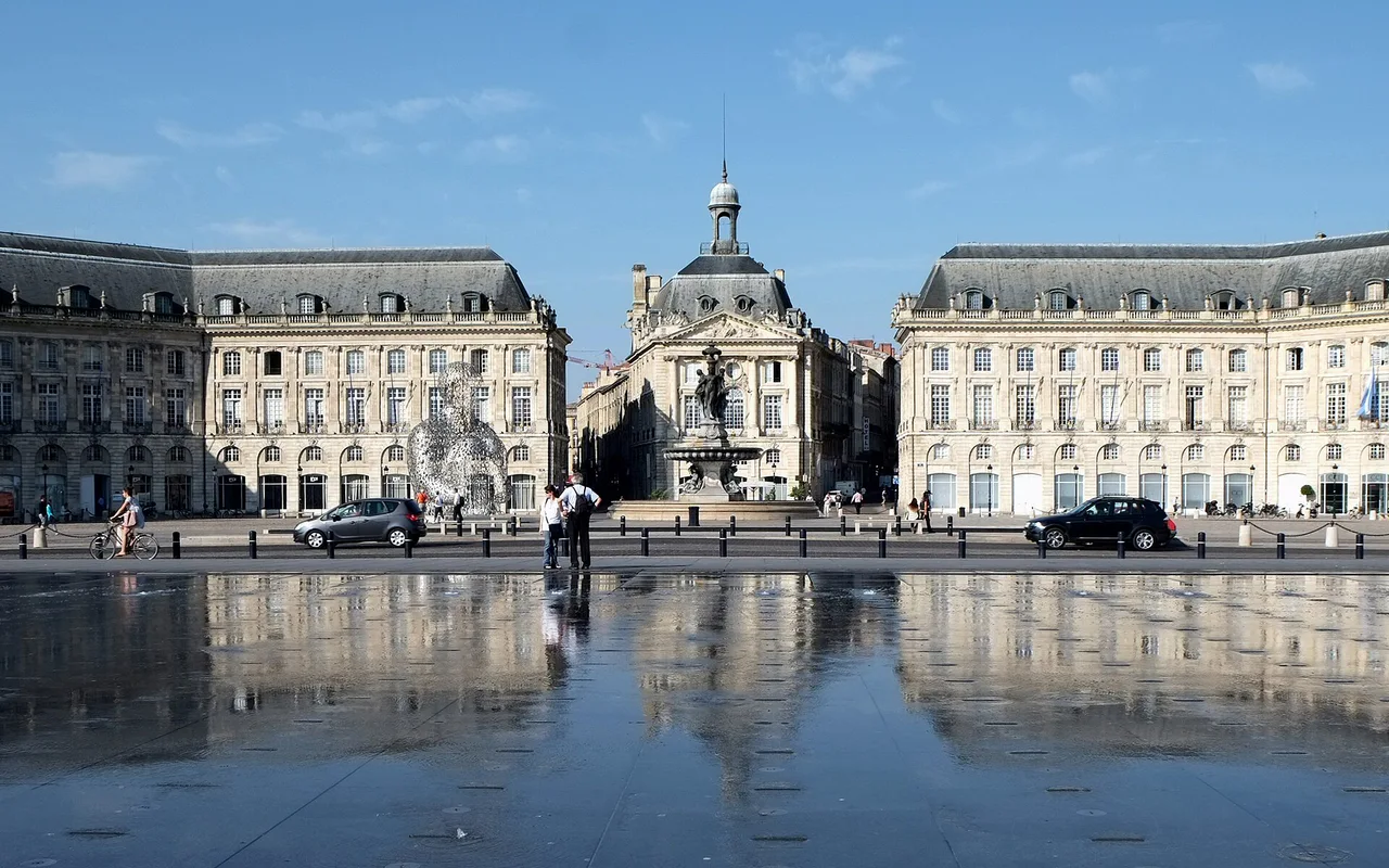 Stadtansicht von Bordeaux