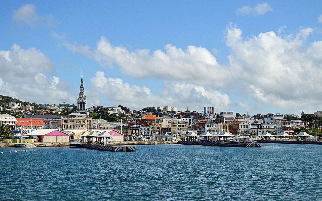 Stadtansicht von Fort-de-France
