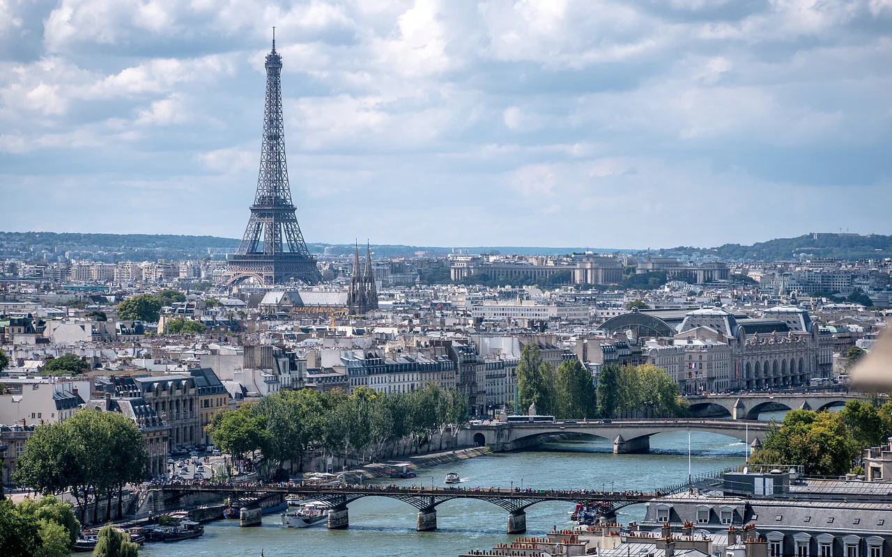 Vue sur la ville de Paris