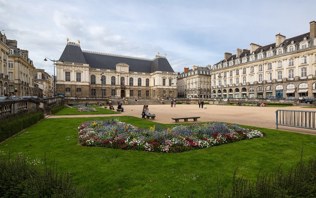 Vista de la ciudad de Rennes