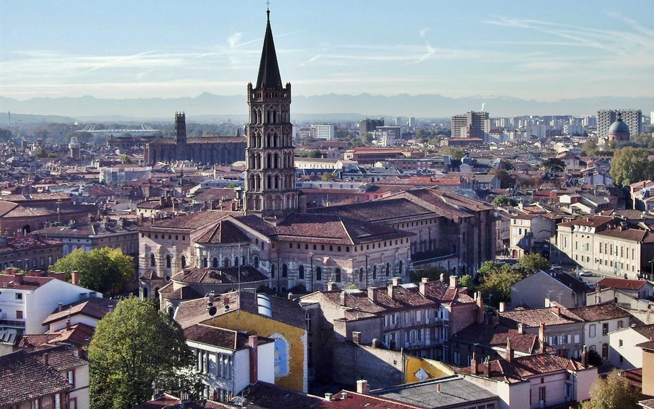 Stadtansicht von Toulouse