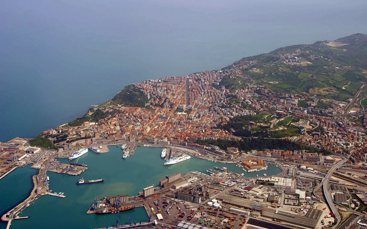City view of Ancona