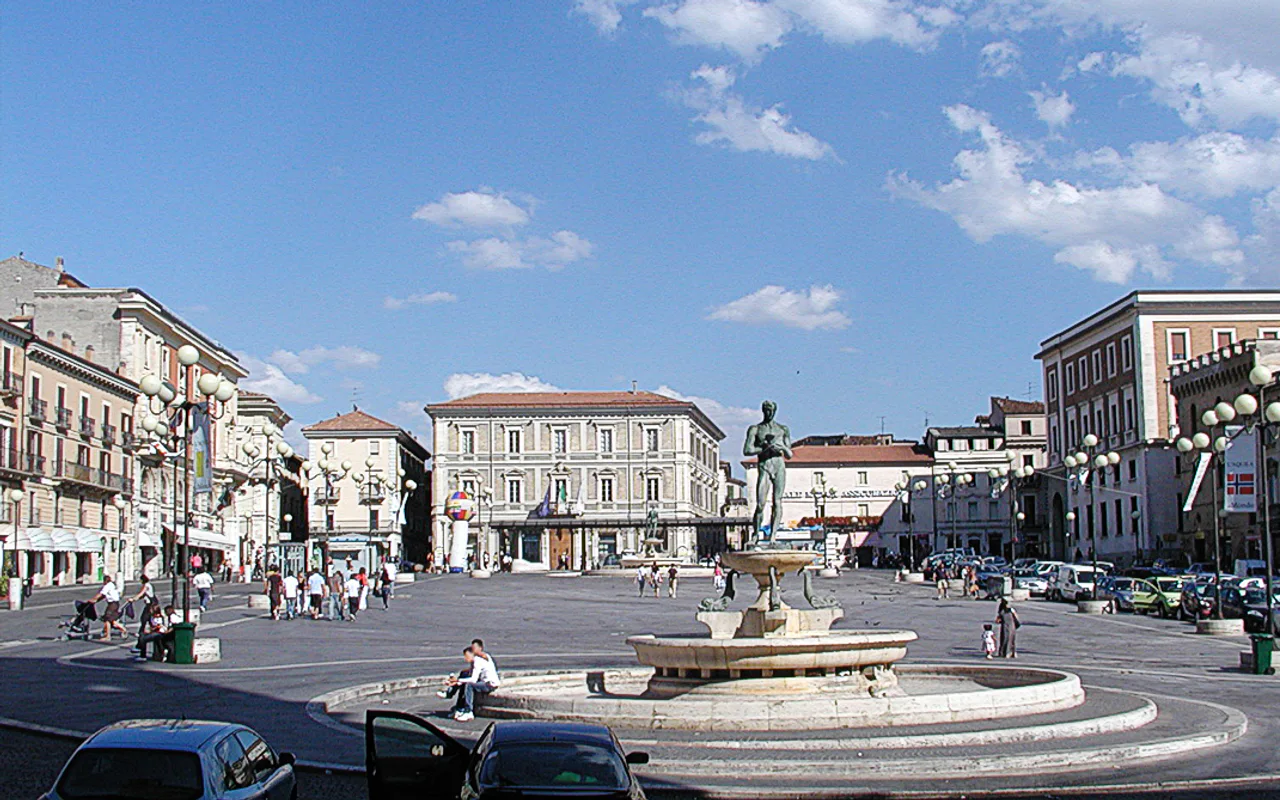 Widok na miasto L'Aquila