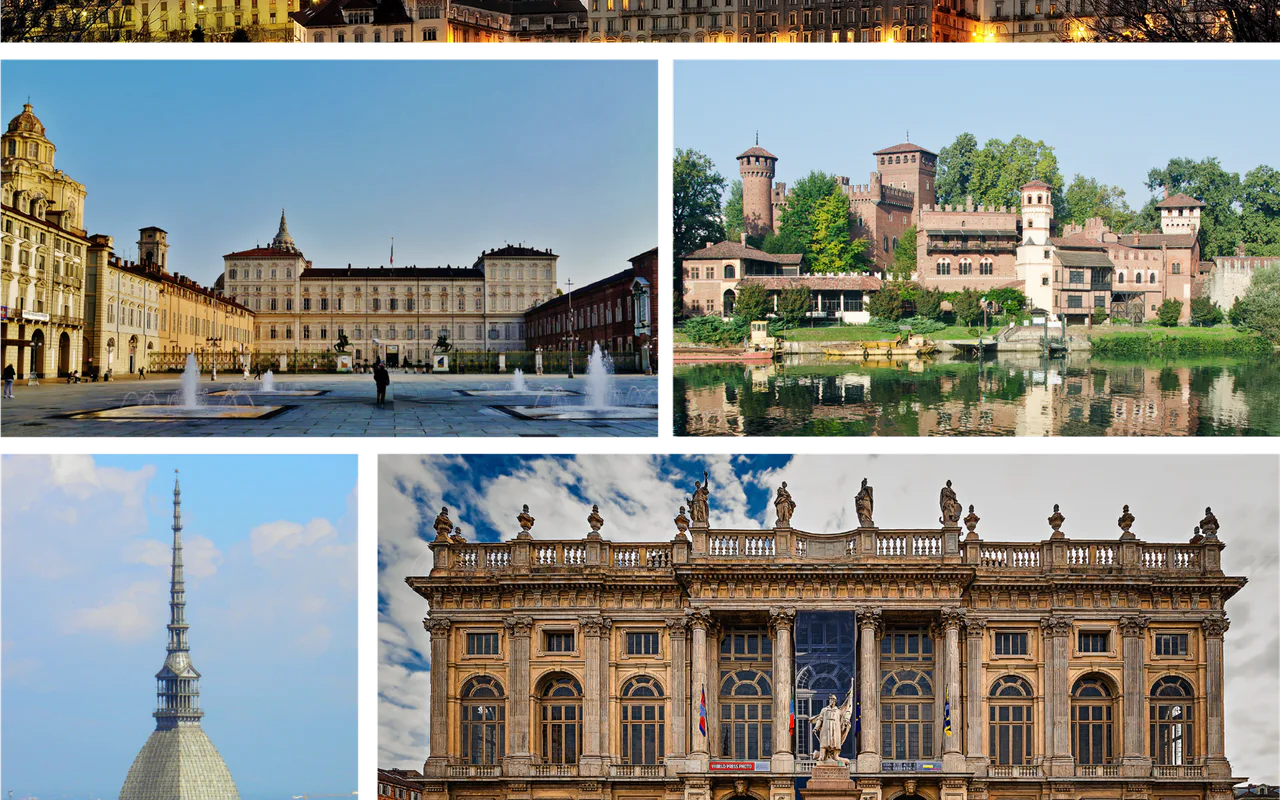 City view of Turin