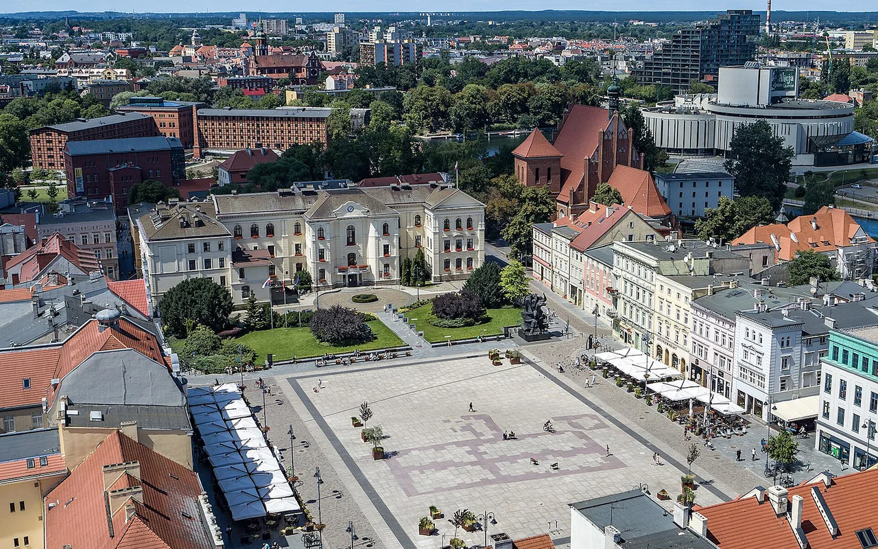 Stadtansicht von Bydgoszcz