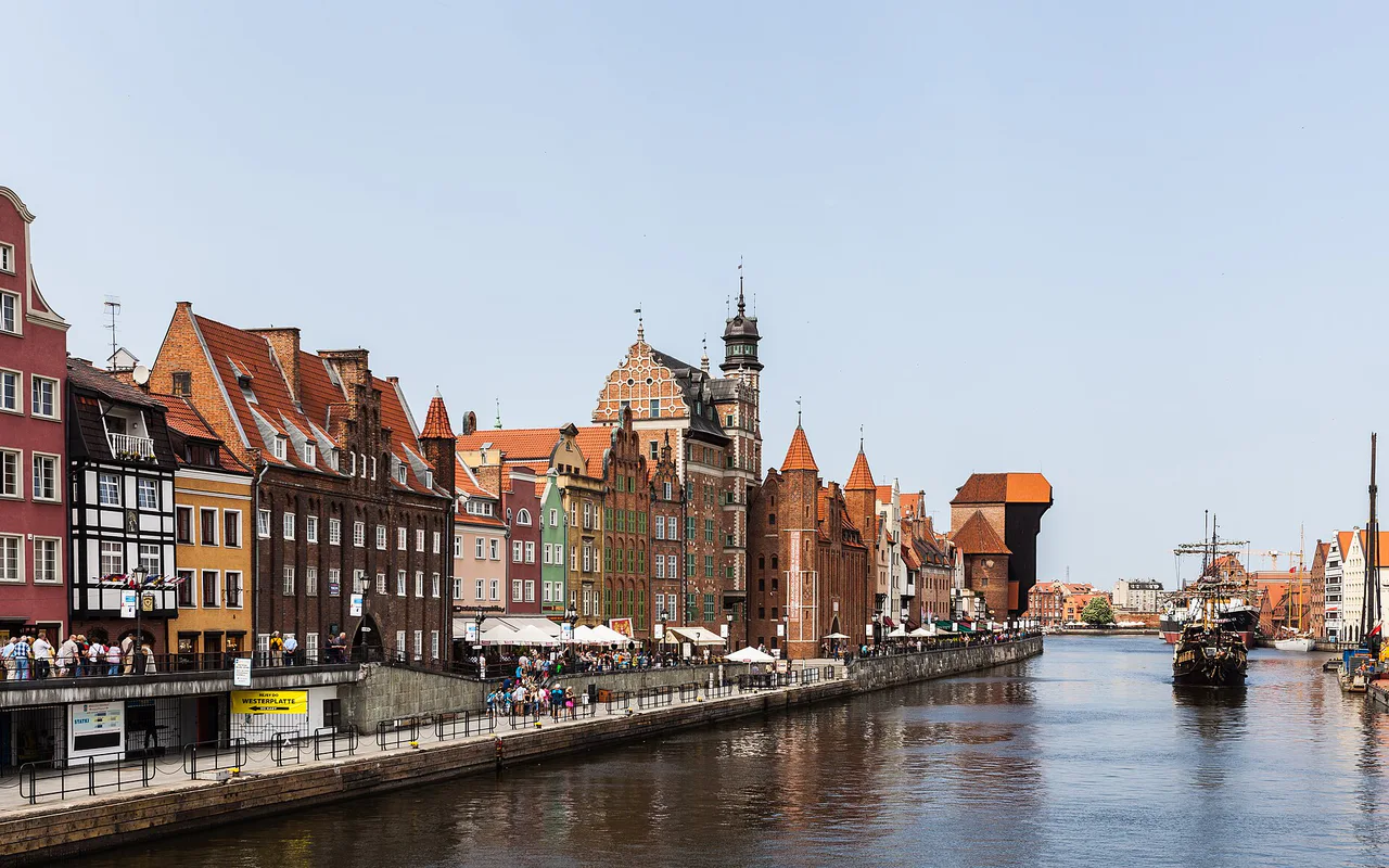 Stadtansicht von Danzig