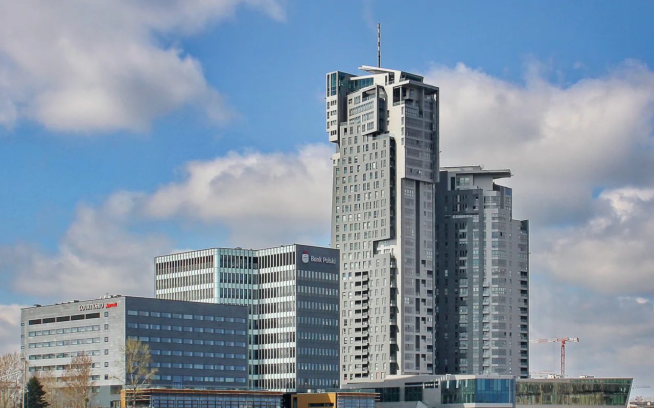 Stadtansicht von Gdynia
