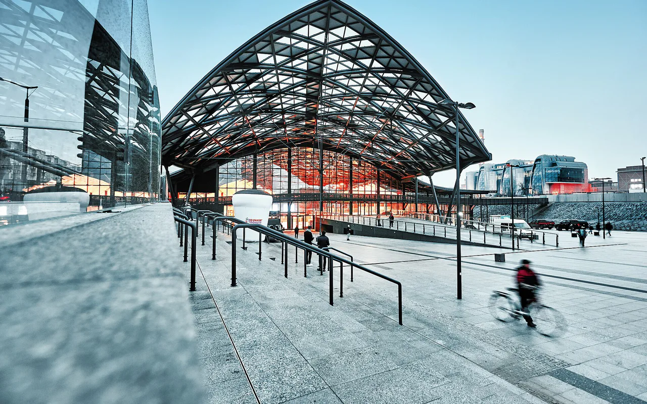 Stadtansicht von Łódź
