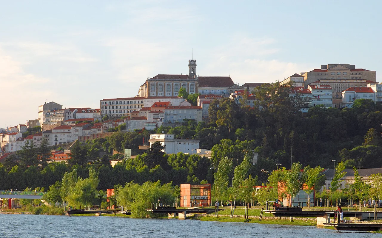 Widok na miasto Coimbra