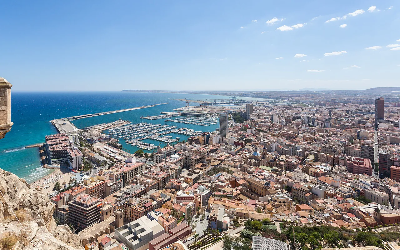 Vista de la ciudad de Alicante