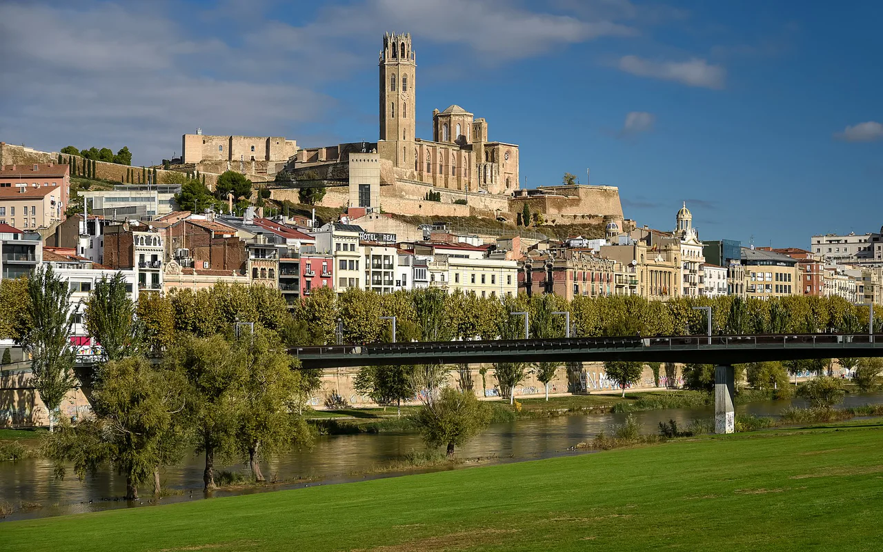 Widok na miasto Lleida