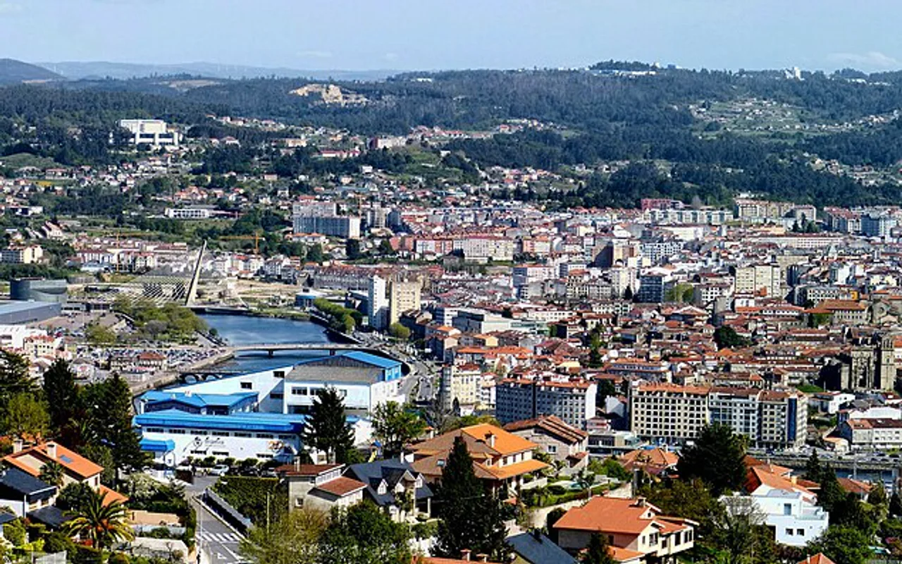 Stadtansicht von Pontevedra