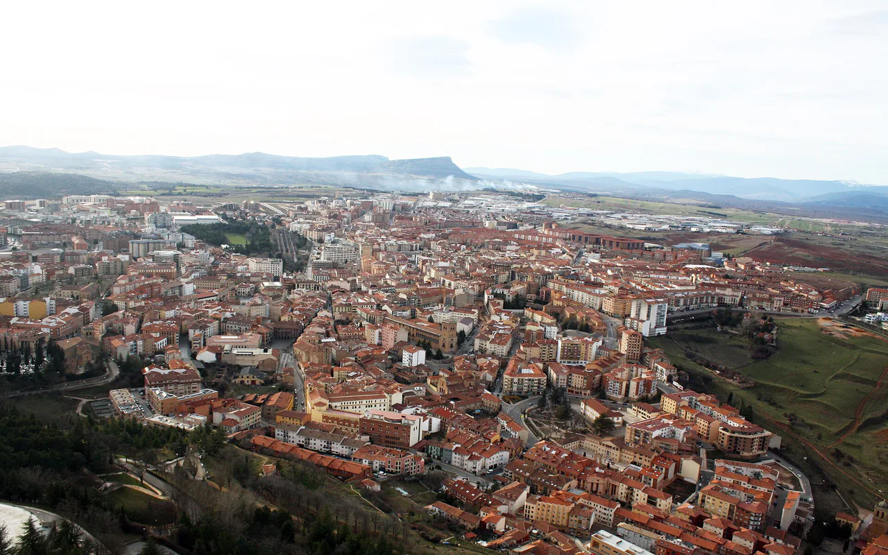 Widok na miasto Soria