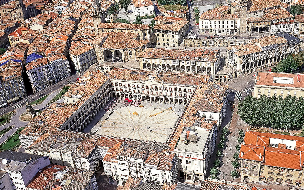 Stadtansicht von Vitoria-Gasteiz