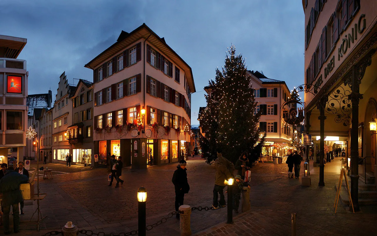 City view of Altstätten