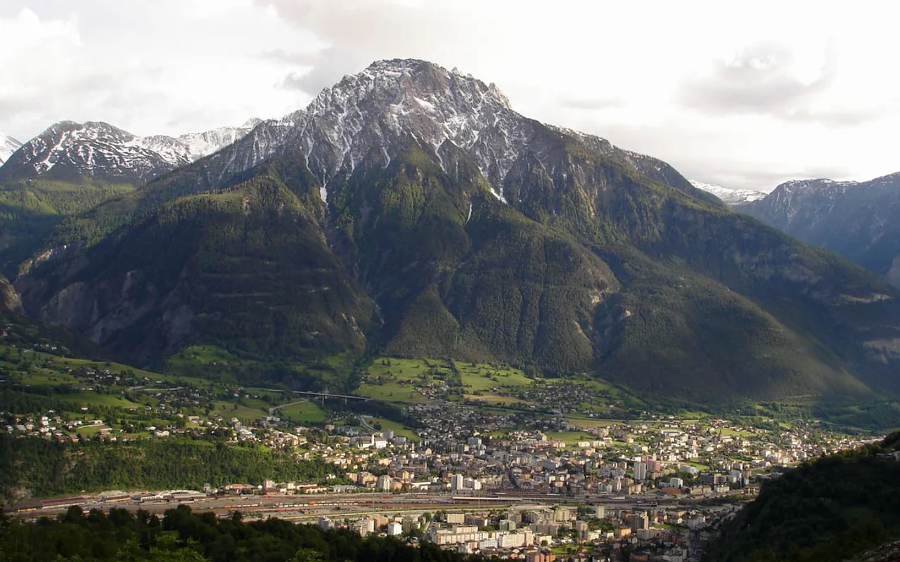City view of Brig-Glis