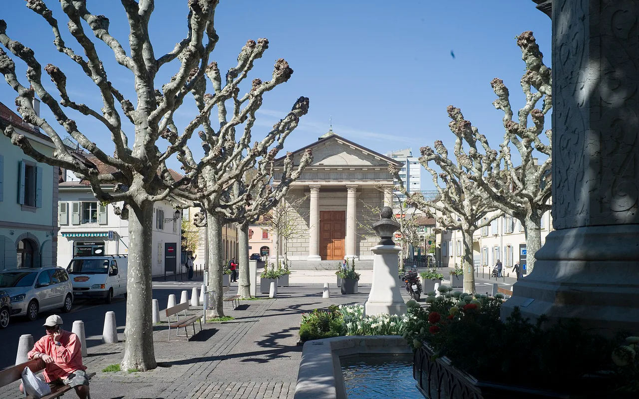 City view of Carouge