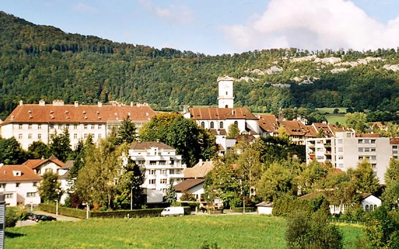 City view of Delémont