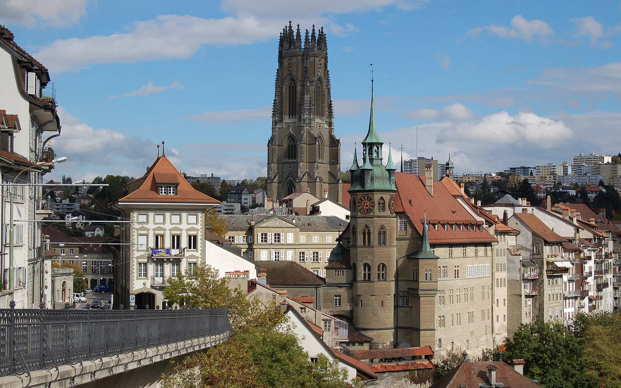 City view of Fribourg