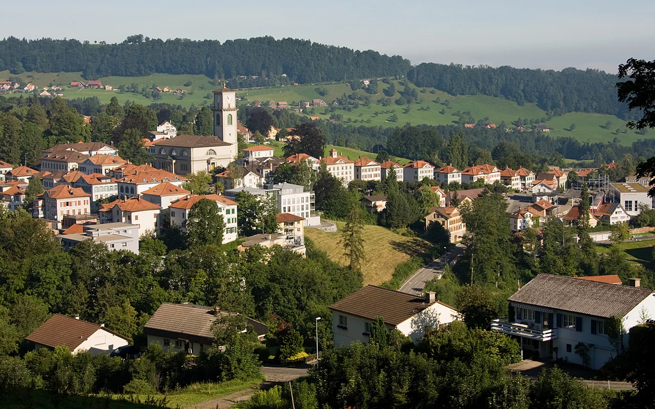 City view of Heiden