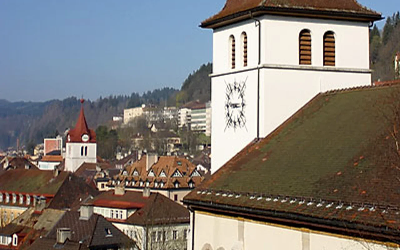 City view of Le Locle