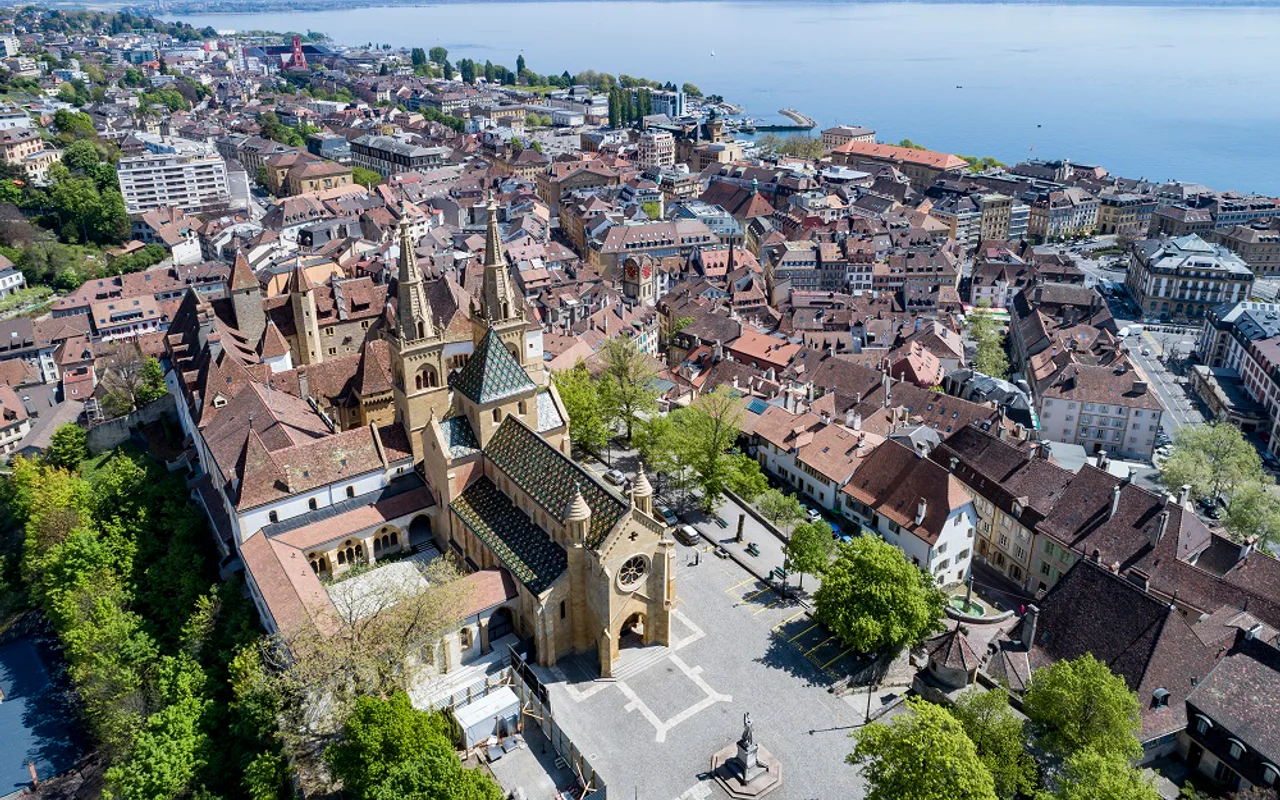 City view of Neuchâtel